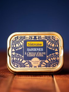 sardines à l'huile d'olive vierge extra