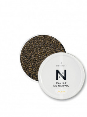  PROMO St VALENTIN: Caviar Osciètre Signature NEUVIC 10gr