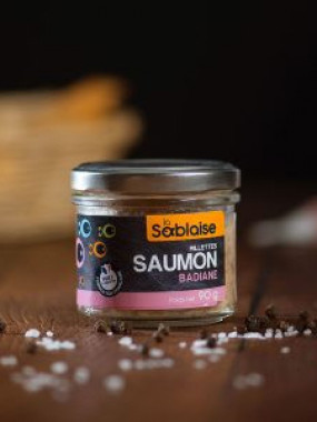 Rillettes de saumon badiane